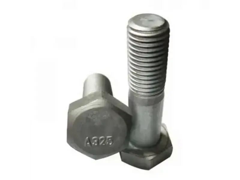 ASTM A325 হেভি হেক্স স্ট্রাকচারাল বোল্ট কার্বন স্টিল হাই টেনসিল বোল্ট: ইস্পাত নির্মাণের জন্য নির্ভরযোগ্য ফাস্টেনার