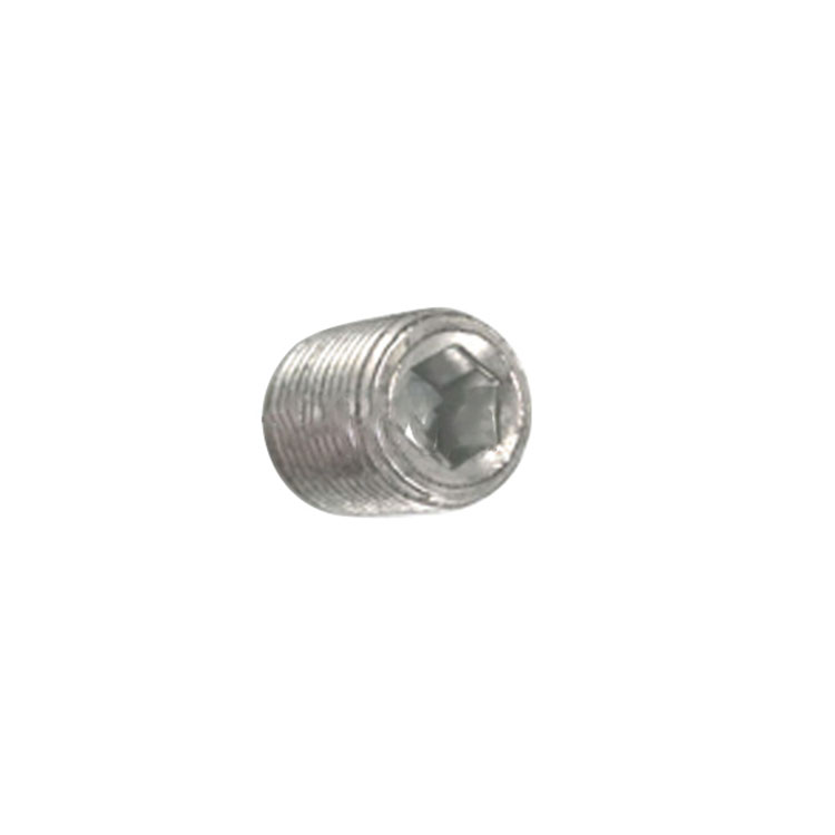 Galvanized ক্লাস 8.8 ফ্ল্যাট শেষ ষড়ভুজাকার সেট স্ক্রু ISO4026