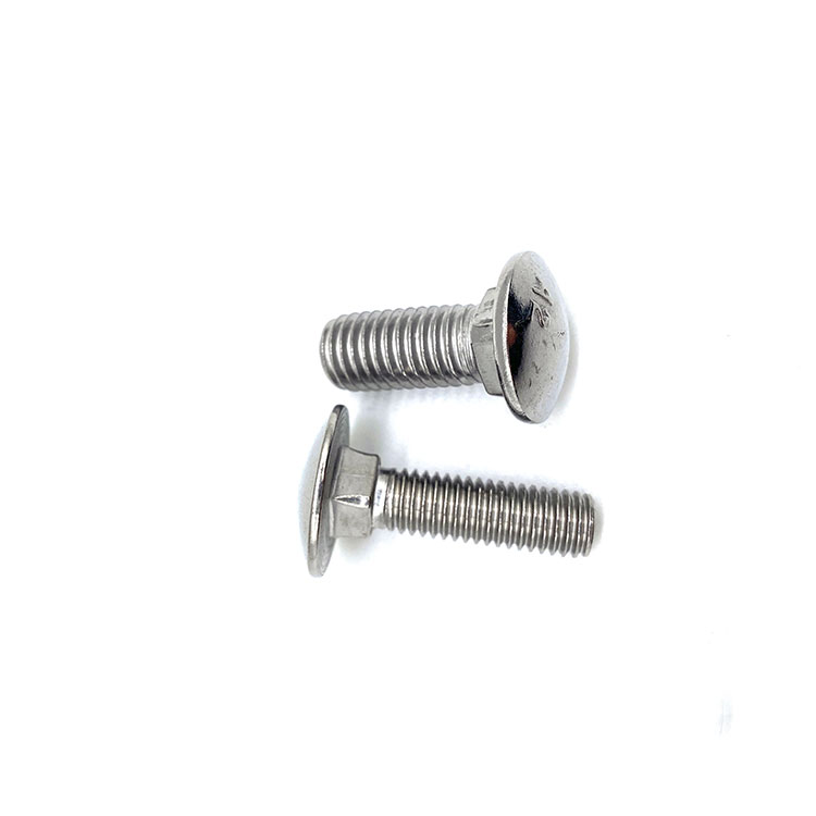 M6 M10 DIN603 INOX A4 স্টেইনলেস স্টিল 314 316 INOX A2 ক্যারেজ বোল্ট