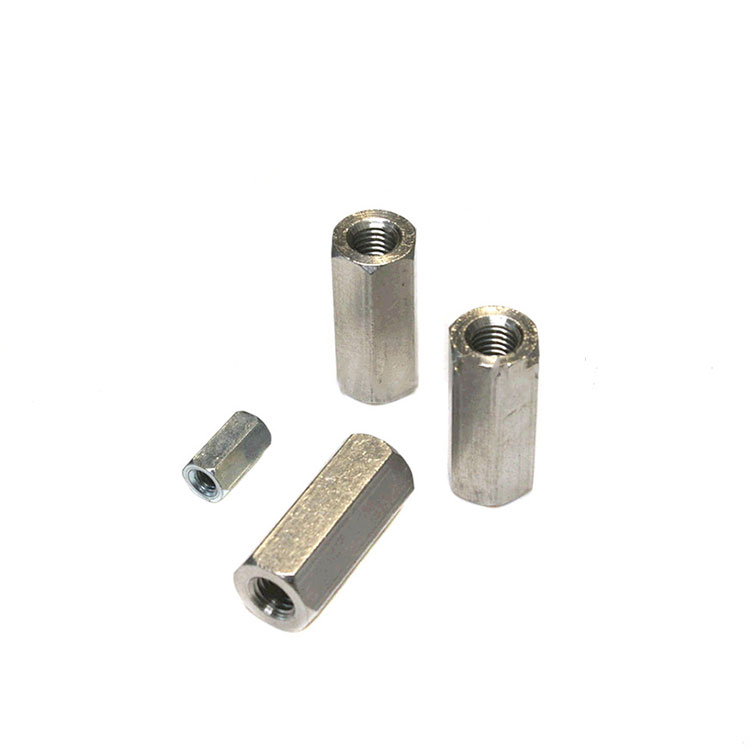 M8 M10 স্টেইনলেস স্টীল A2-70 DIN6334 Hex Coulping Nut